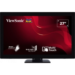 Monitor Consumer ViewSonic TD2760, 27", 1920 x 1080 pixeli, Touchscreen, Black, 3 ani Garantie