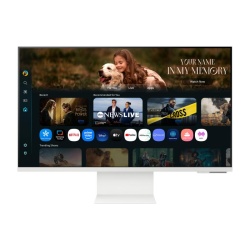 Monitor Samsung 32" LS32FM801UUXDU, Diagonal (inch): 32, Diagonal (cm): 81, Aspect ratio: 16:9, Panel: VA, Resolution: 3840x2160, Refresh Rate: 60Hz, Response time GtG: 4ms, Brightness (max): 400 cd/m², Contrast (static) : 3000:1, Viewing angle: 178/178, - Img 5