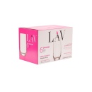 Pahare apa/suc din sticla Lav 385ml, 6 buc/set