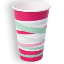 Pahare carton 350 ml, model cafea 50buc/set - Img 3