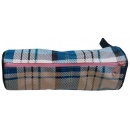 Penar neechipat cu 1 fermoar, cilindric, textil