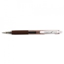 Pix cu gel Penac Inketti, rubber grip, 0.5mm, transparent - scriere roz - Img 6