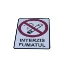Placă Avertizare „INTERZIS FUMATUL” pentru Interior și Exterior