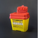 Recipient plastic pentru deseuri intepatoare taietoare - 2.3 litri