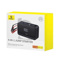 Redresor Starter Baseus Super Energy 4 in 1 pentru pornire / incarcare auto 6000mAh Cu Clesti Pornire Motor, 1000 A - Img 12