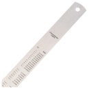 Rigla din Metal Deli 30 cm  - Img 3