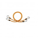 Set 2 cabluri elastice, 70 mm x 600 cm, cu cârlige pentru bagaje