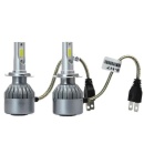 Set 2 LED-uri Auto C6, H7, 36w, AUTO, 12-24 Volti - Img 5