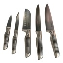 Set 6 cutite bucatarie inox plus suport Heinner Skyline - Img 3