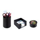 Set birou instrumente de scris + suport cub hartie + suport agrafe