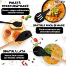 Set Ustensile Bucatarie 12 Piese Silicon Alimentar Teno termorezistente, antiaderente, suport inclus - Img 3
