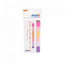 Stick index hartie color 45 x 15 mm, 6 x 30 file/set, Stickn