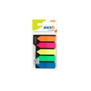 Stick index plastic color 42 x 12 mm, 5 x 25 file/set, Stickn