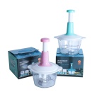 Tocator manual pentru legume si fructe, Inox, 2l
