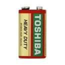 Baterie 9V, Toshiba Heavy Duty 6F22, zinc carbon - Img 3