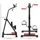 Bicicleta de antrenament portabila reglabila pe inaltime cu afisaj LCD - Img 11