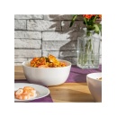 Bol opal alb pentru salata, 24 cm, 1800ml - Img 2