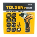 Bormasina impact cu acumulator Li-Ion 12V, TOLSEN - Img 2