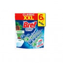 Bref Odorizant toaletă Power Active Pine 6 x 50g