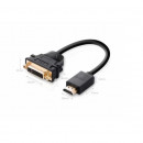 Cablu Adaptor video Ugreen HDMI la DVI, 20 cm