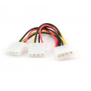 CABLU alimentare adaptor Molex la 2 x Molex, 4 pini, GEMBIRD