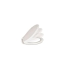 Capac WC alb cu amortizor SAVA RONA, dimensiune universala, sezut comfortabil, Duroplast, antibacterian - Img 2