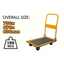 Carucior marfa, 150 Kg, pliabil cu platforma 735 x 475 x 852 mm, Tolsen - Img 2