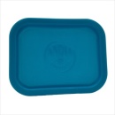 Caserola alimente, dreptughiulara din sticla si capac, Andia, 600 ml - Img 4