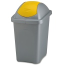 Cos gunoi cu capac batant 30 litri, colectare selectiva - Img 3