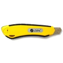 Cutter mare Willgo 18 mm cu sina, grip, cu 5 rezerve - Img 2
