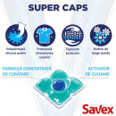 Detergent de rufe capsule Savex Premium Caps Color, curatare puternica, 56 capsule - Img 2