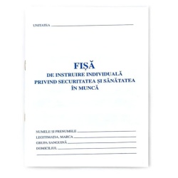 Fisa de instruire Protectia Muncii SSM