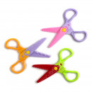 Foarfeca pentru hartie cu taiere diverse modele 13 cm