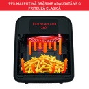 Friteuza cu aer cald Tefal Easy Fry&Grill 2in1 EY505D15, 1400W, 4.2L, temperatura ajustabila, 8 programe, functie grill cu gratar incorporat, functie pentru deshidratare, tehnologie Extra Crisp, vas detasabil - Img 4