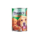 Hrana umeda caini, conserva cu Vanat, Thank 'q Premium, 1240 gr - Img 3