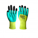 Manusi de lucru textil cu Latex