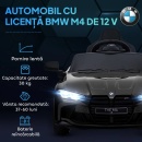 Masina electrica BMW M4 pentru copii 3-5 ani, telecomanda, 12V - Img 7