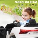 Masina electrica pentru copii, Homcom, Audi RS E-Tron GT, telecomanda, 12V - Img 3