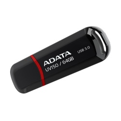 Memorie USB ADATA DashDrive UV150 64 GB, USB 3.2, Negru