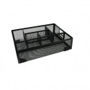 Organizer metalic Mesh, de birou, 6 compartimente, Q-Connect - Img 2