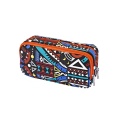 Penar textil Etui cu 2 fermoare BRONS fashion - Img 6