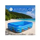 Piscina gonflabila 290 x 172 x 54 cm, PVC rezistent la UV, pentru copii si adulti - Img 3
