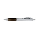 Pix plastic cu mecanism, corp argintiu cu grip si mina tip parker ideal inscriptionat firme - Img 2