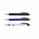 Pix plastic cu mecanism si grip negru, mina tip parker No. 2331