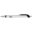 Pix plastic cu mecanism si grip negru, mina tip parker No. 2331 - Img 2