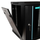 Rack de perete Spacer sectiune simpla 9U, 600 x 450 mm - Img 4