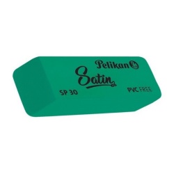 Radiera SP 30 satin, verde, cauciuc, fara ftalat, Pelikan