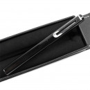 Roller metalic negru cu accesorii cromate, in cutie imitatie piele - Img 3