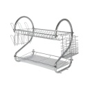 Scurgator inox pentru vase si tacamuri cu tavita, 2 nivele  - Img 2