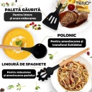 Set Ustensile Bucatarie 12 Piese Silicon Alimentar Teno termorezistente, antiaderente, suport inclus - Img 4